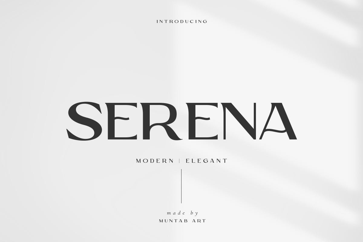Serena | Modern Sans Serif