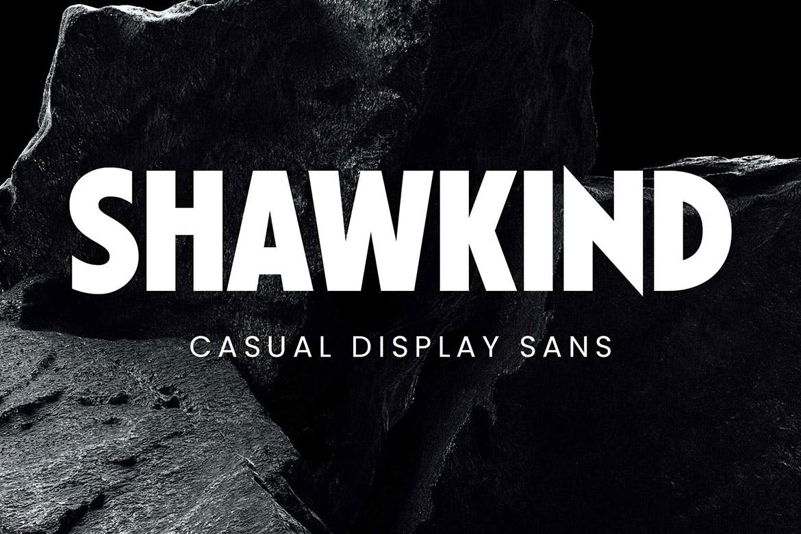 Shawkind – Display Font