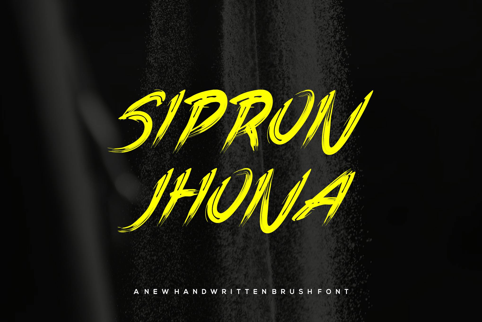 Sipron Jhona – Font
