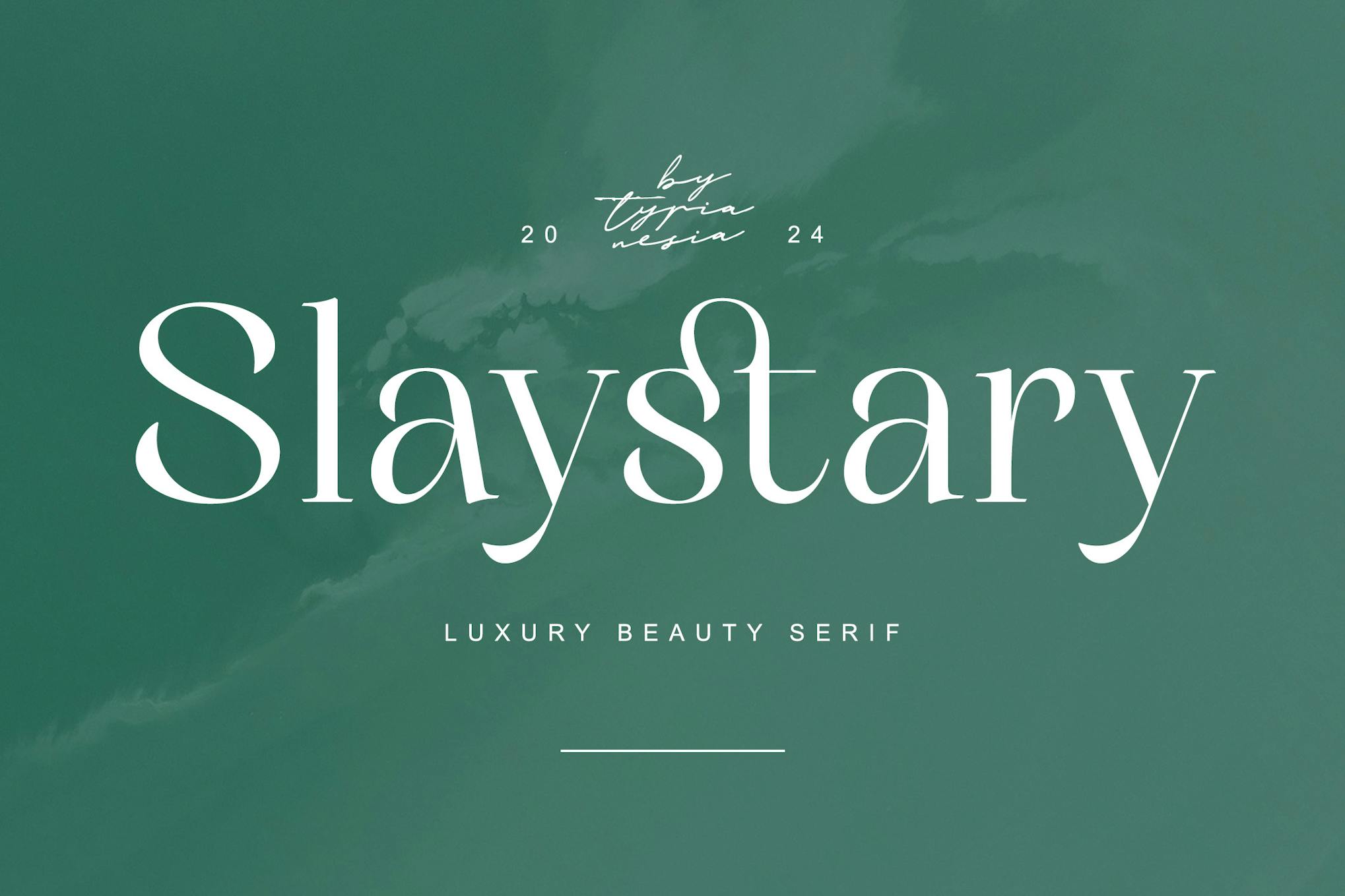 Slaystary – Luxury Beauty Serif
