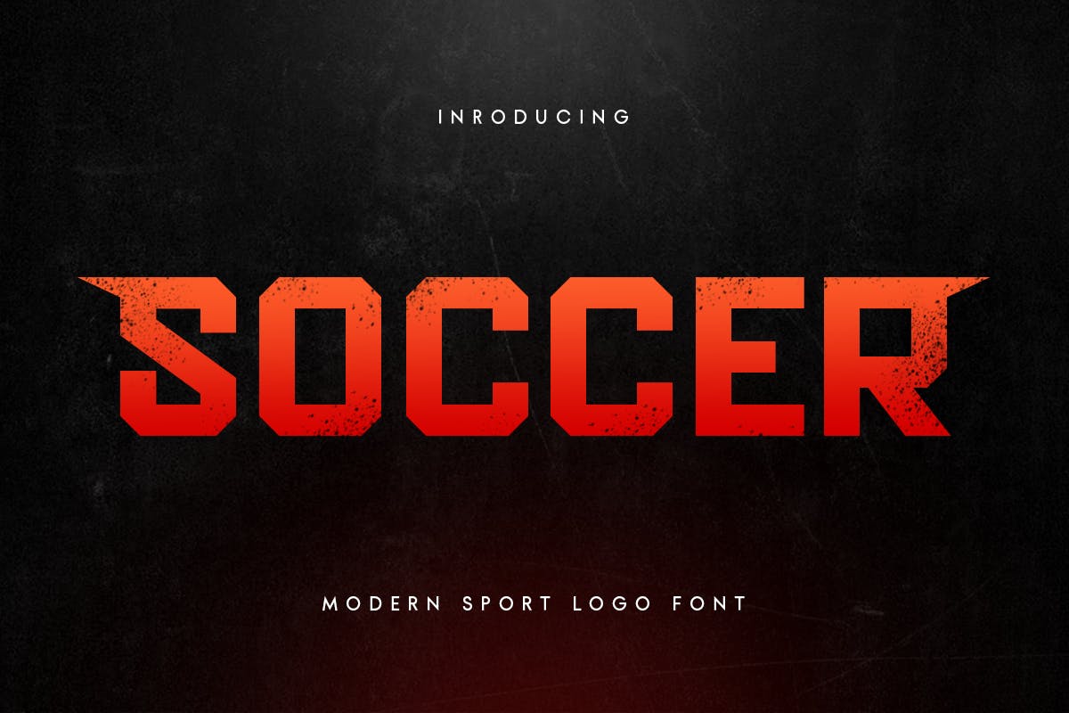 Soccer – Modern Sport Logo Font