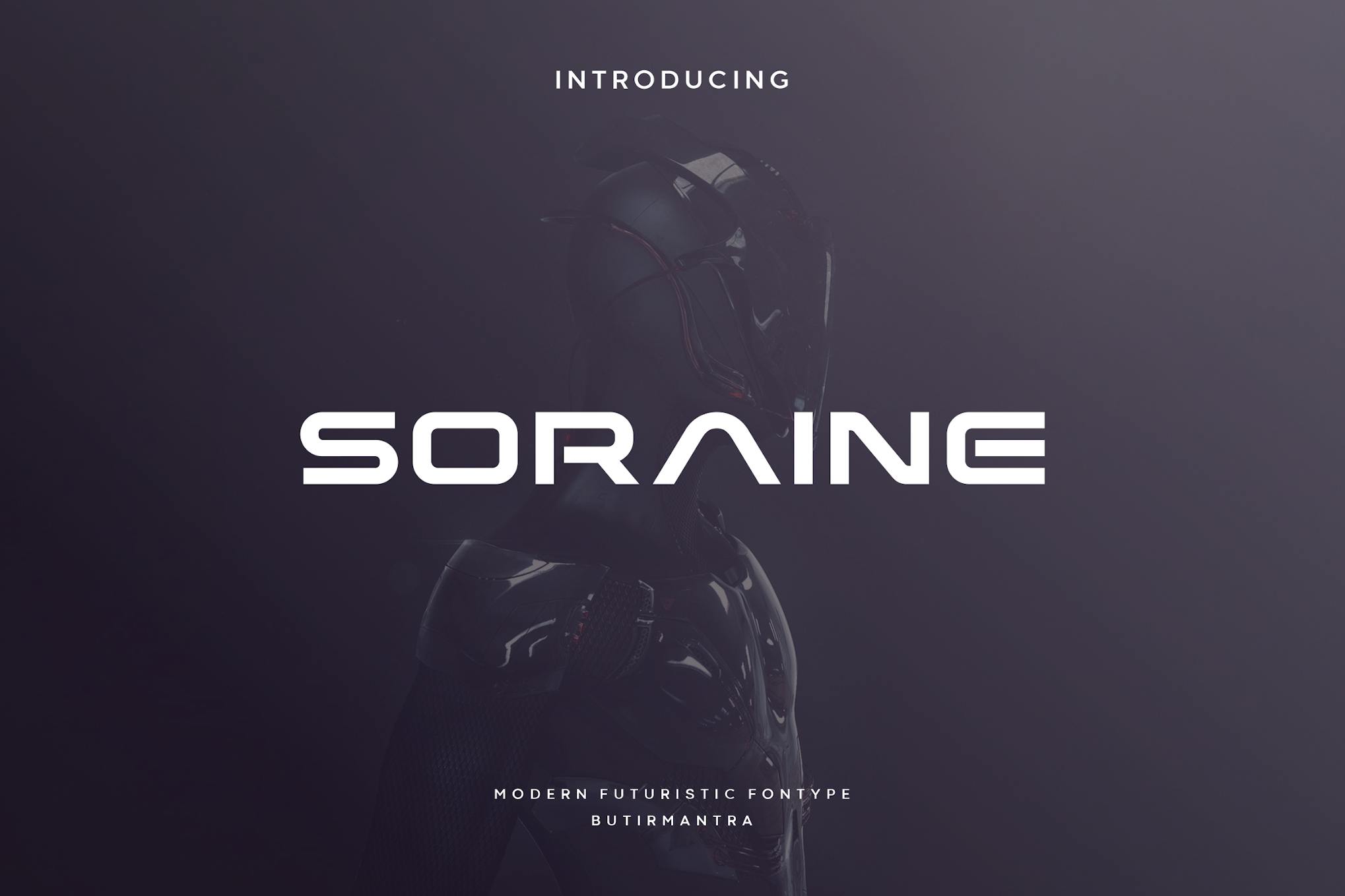 Soraine – Futuristic Font