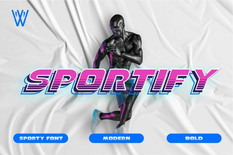 Sportify | Sports font
