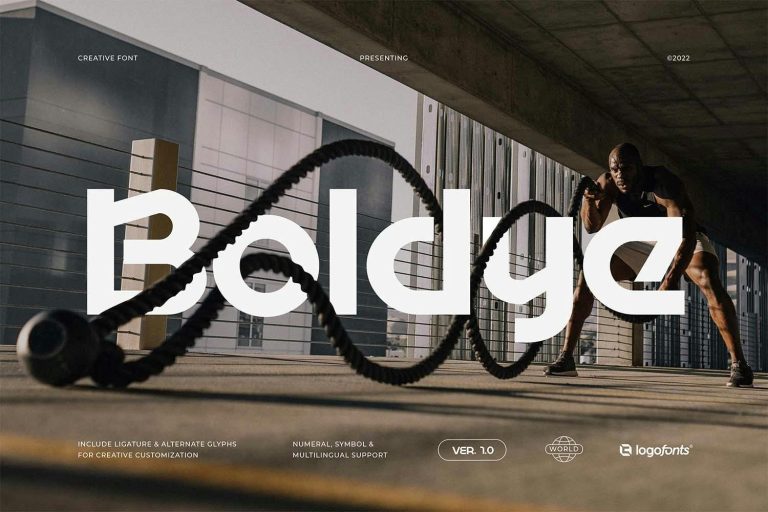 Sports Font – Boldye