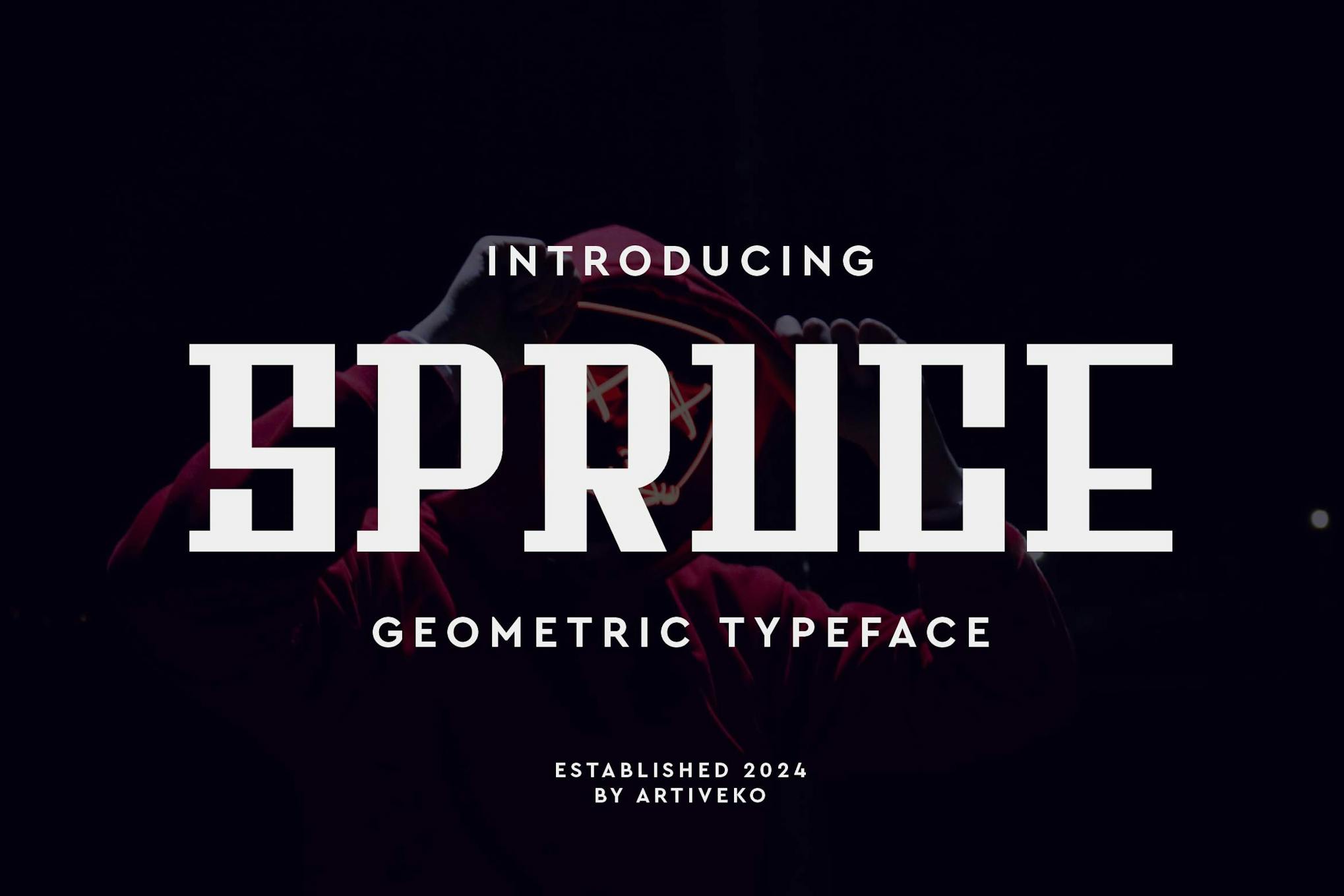 Spruce Geometric Font