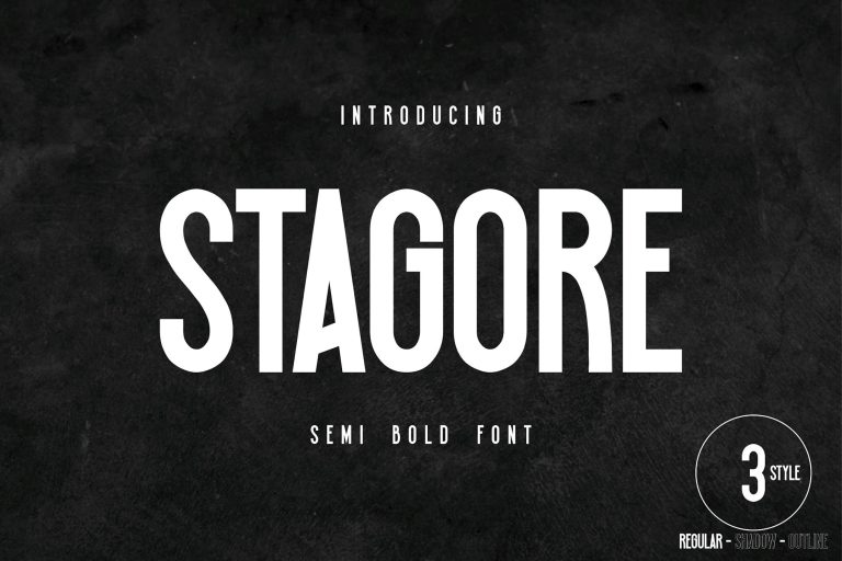 Stagore Font