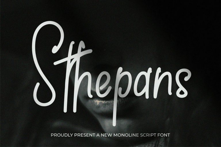 Sthepans – Beauty Signature Font