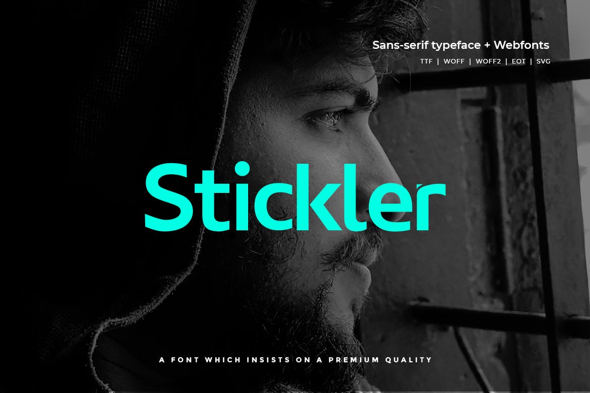 Stickler – Modern Typeface + WebFont