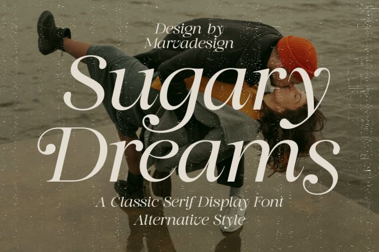 Sugary Dreams – A Serif Display Font