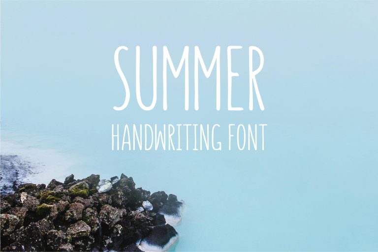 Summer – Handwriting Font