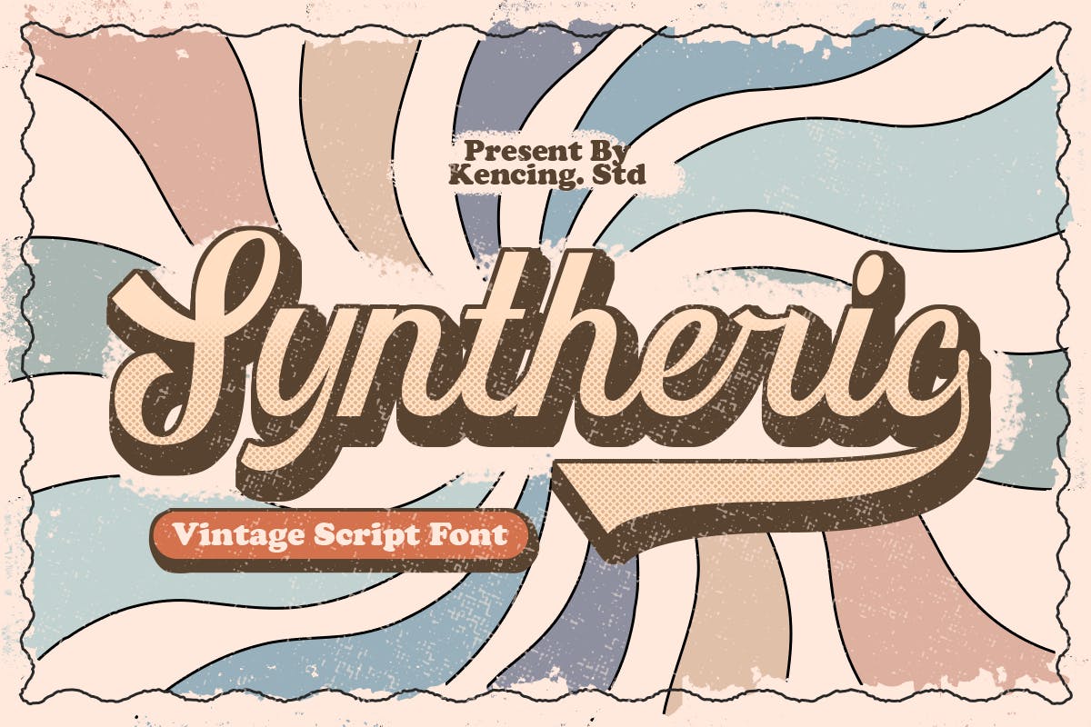 Syntheric – Lettering Vintage Modern
