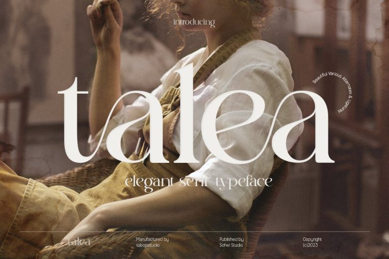 Talea – Modern Elegant Typeface