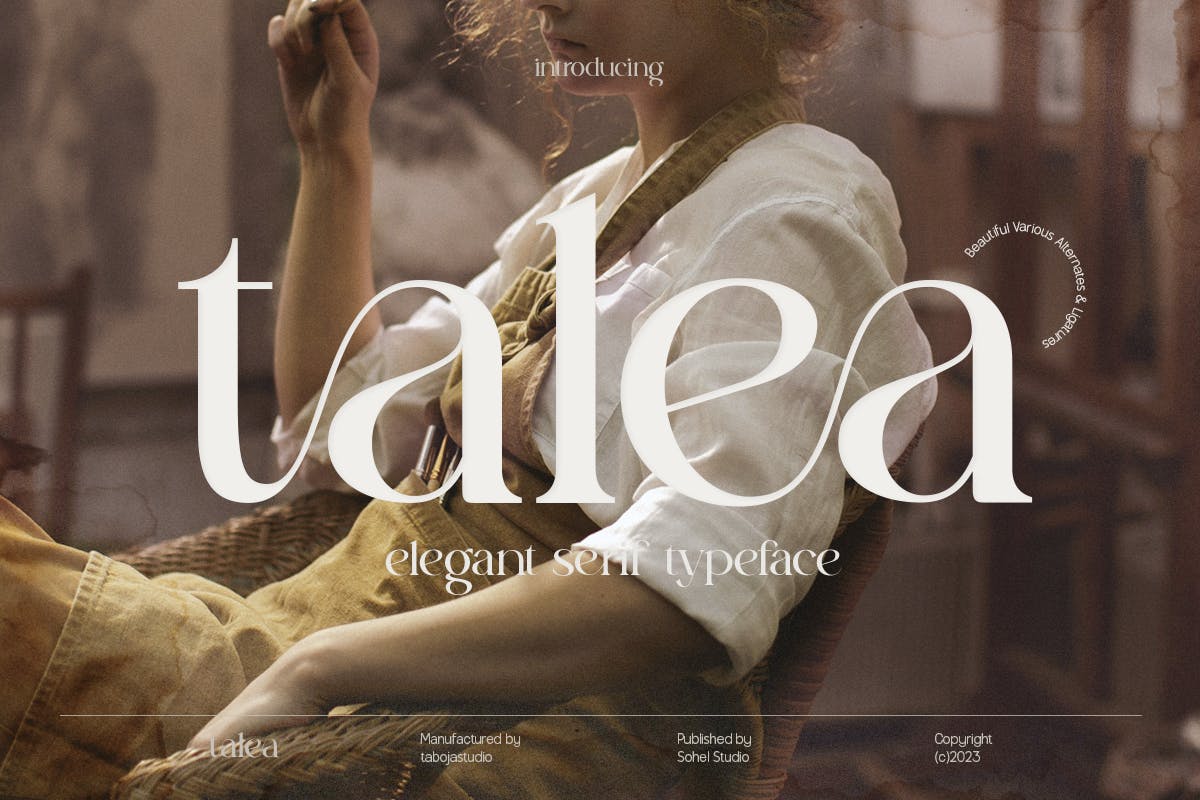 Talea – Modern Elegant Typeface