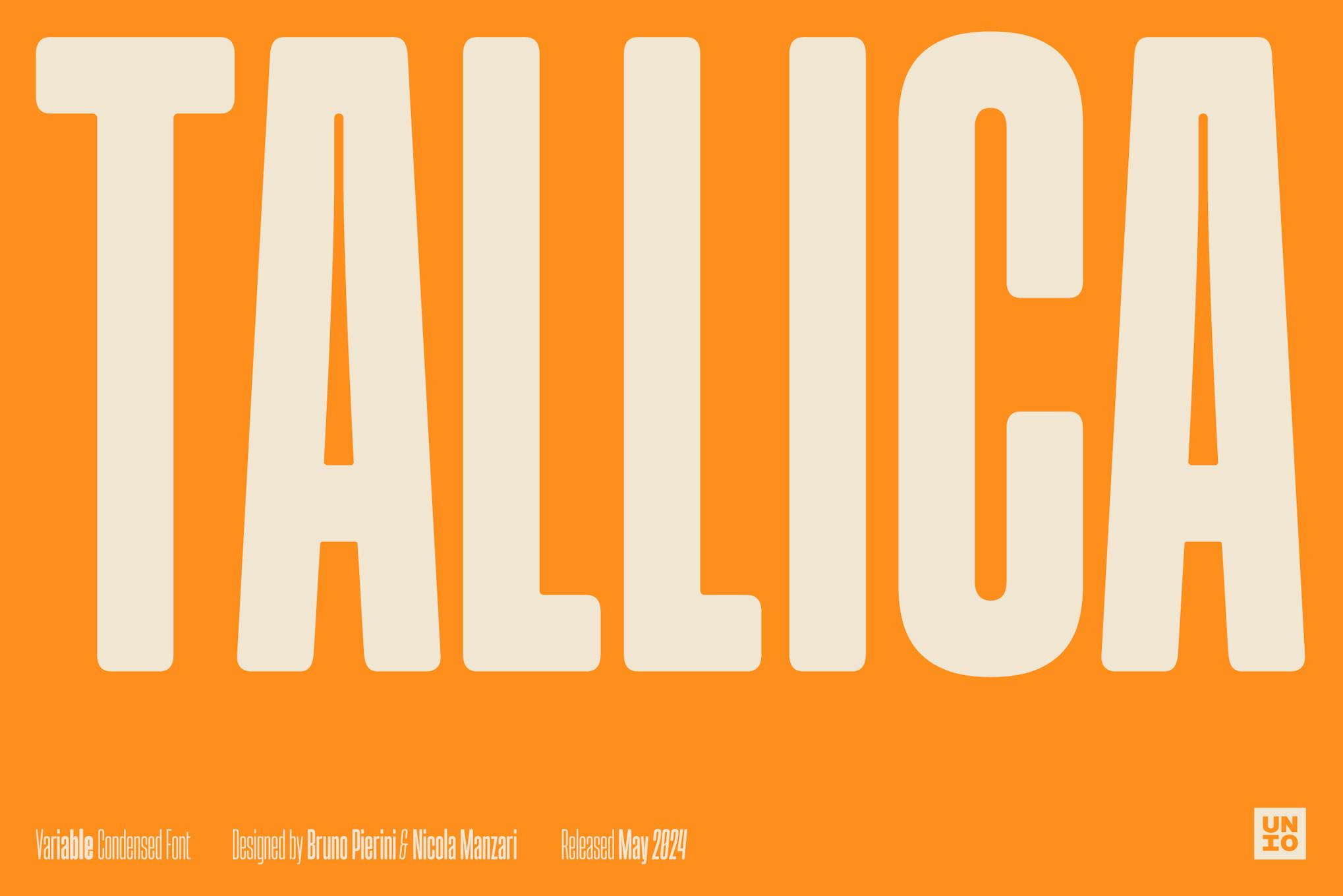 Tallica – Variable Typeface