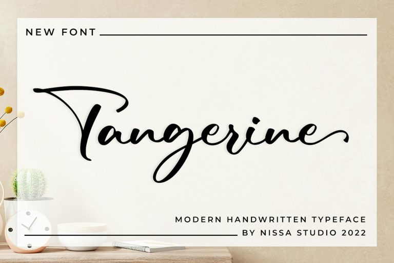 Tangerine Script