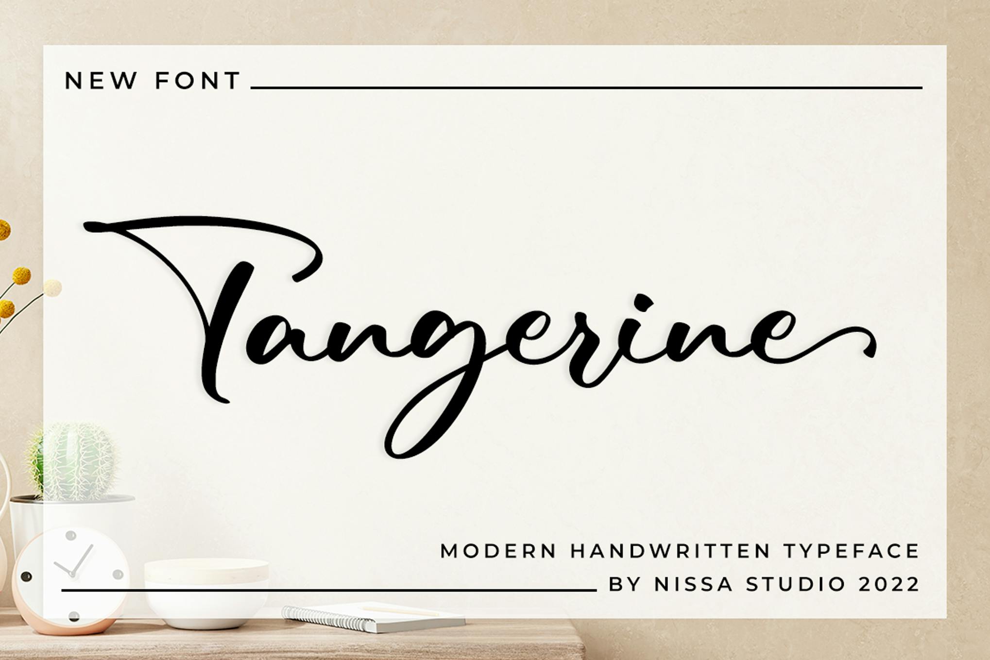 Tangerine Script