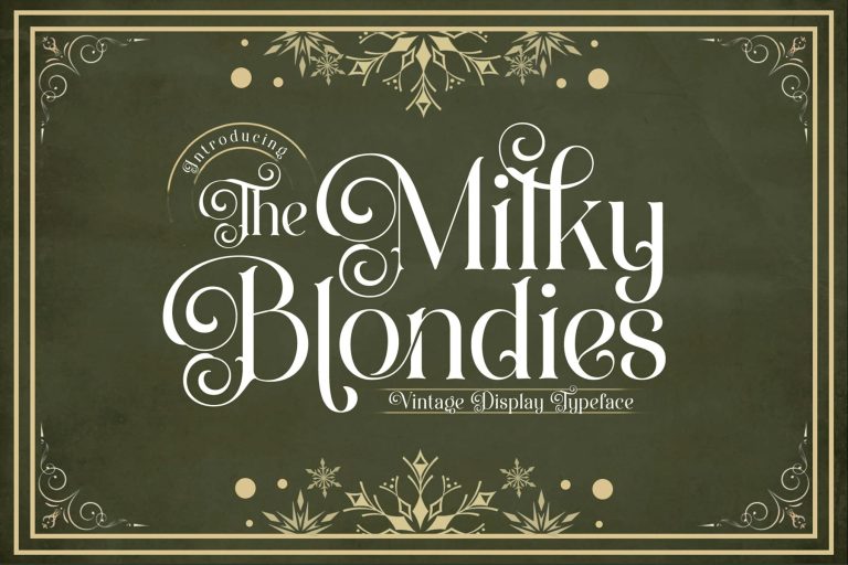 The Milky Blondies