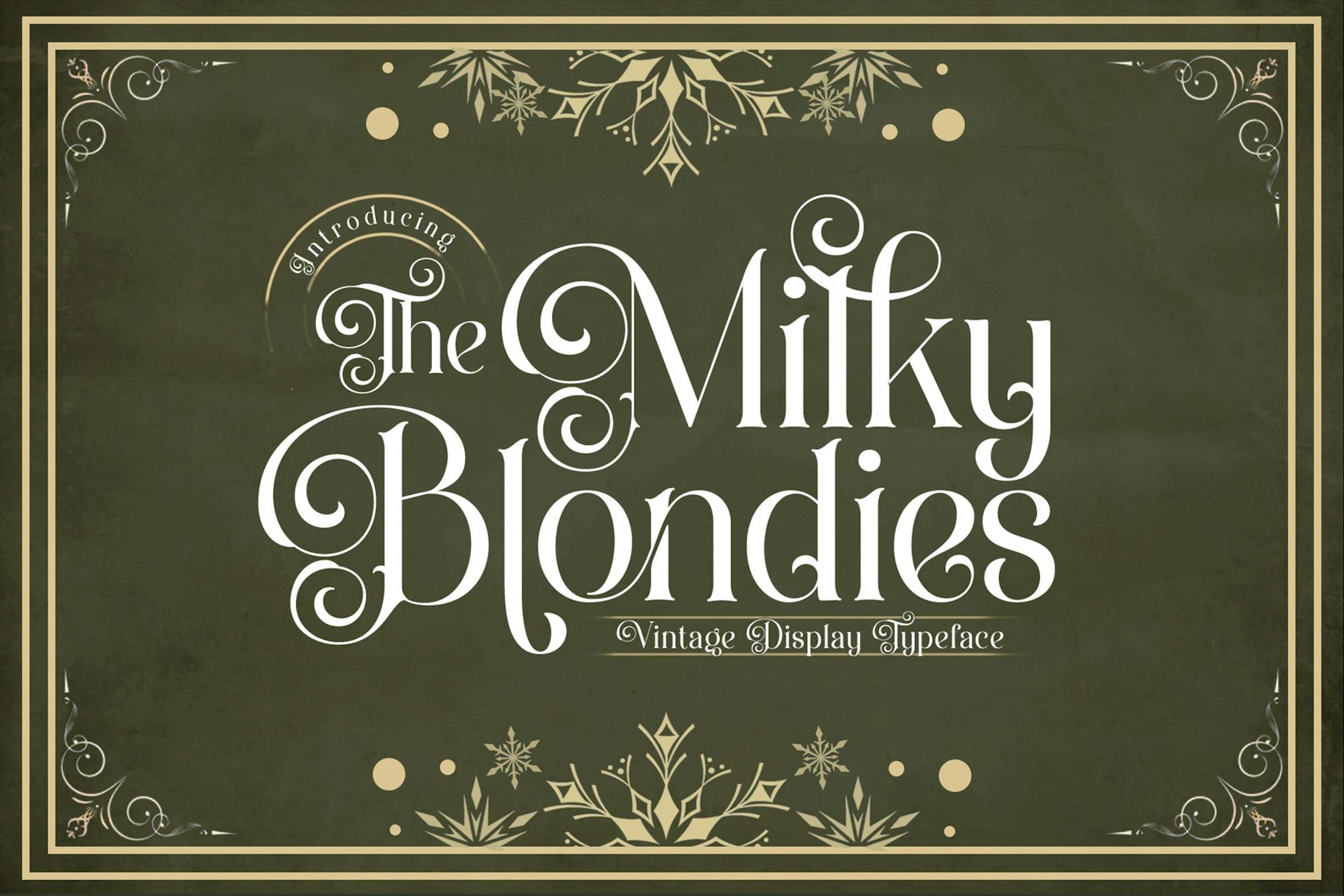 The Milky Blondies