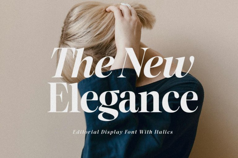 The New Elegance Serif