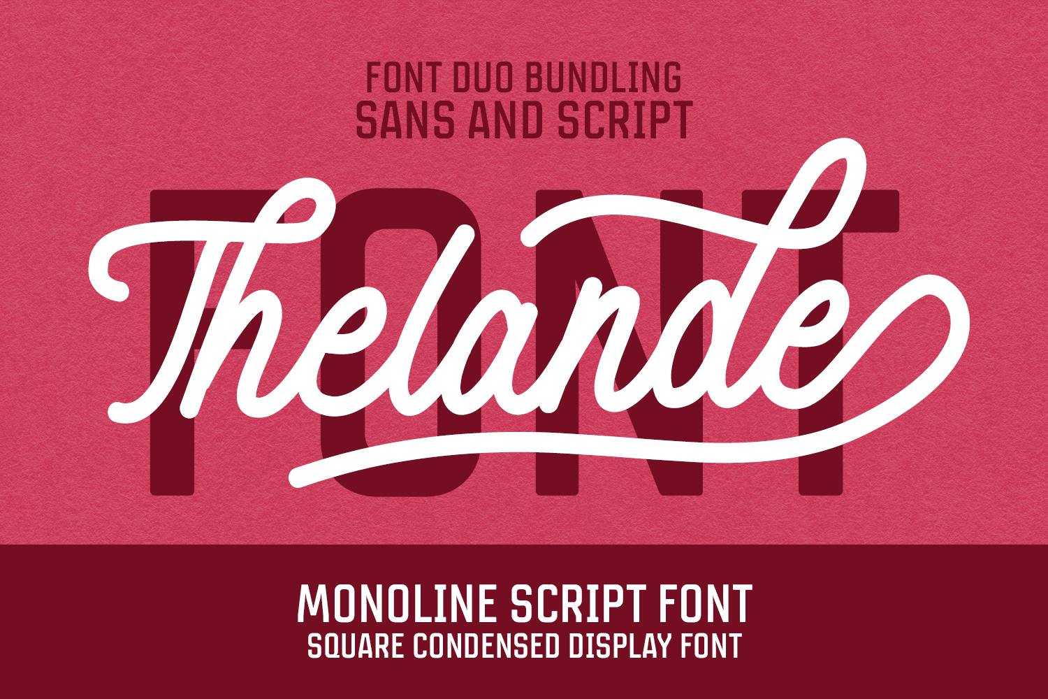 Thelande Font Duo