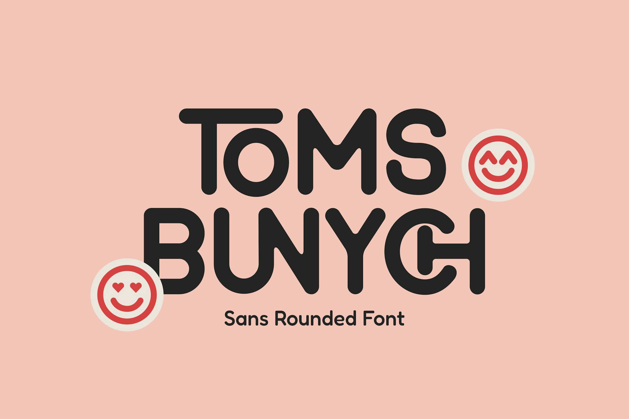 Toms Bunich – Rounded Font