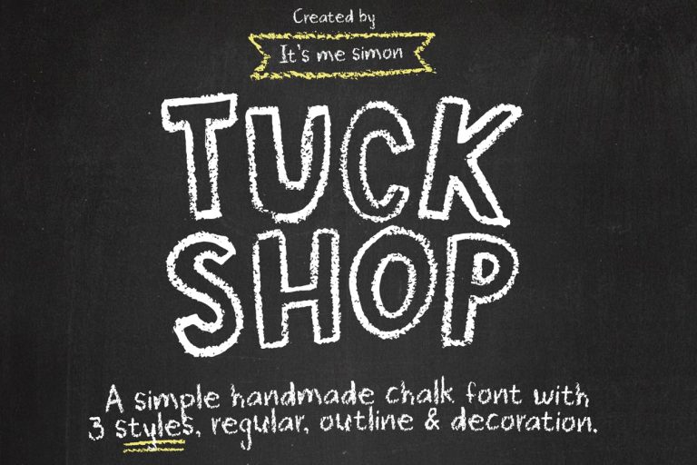 Tuck Shop font