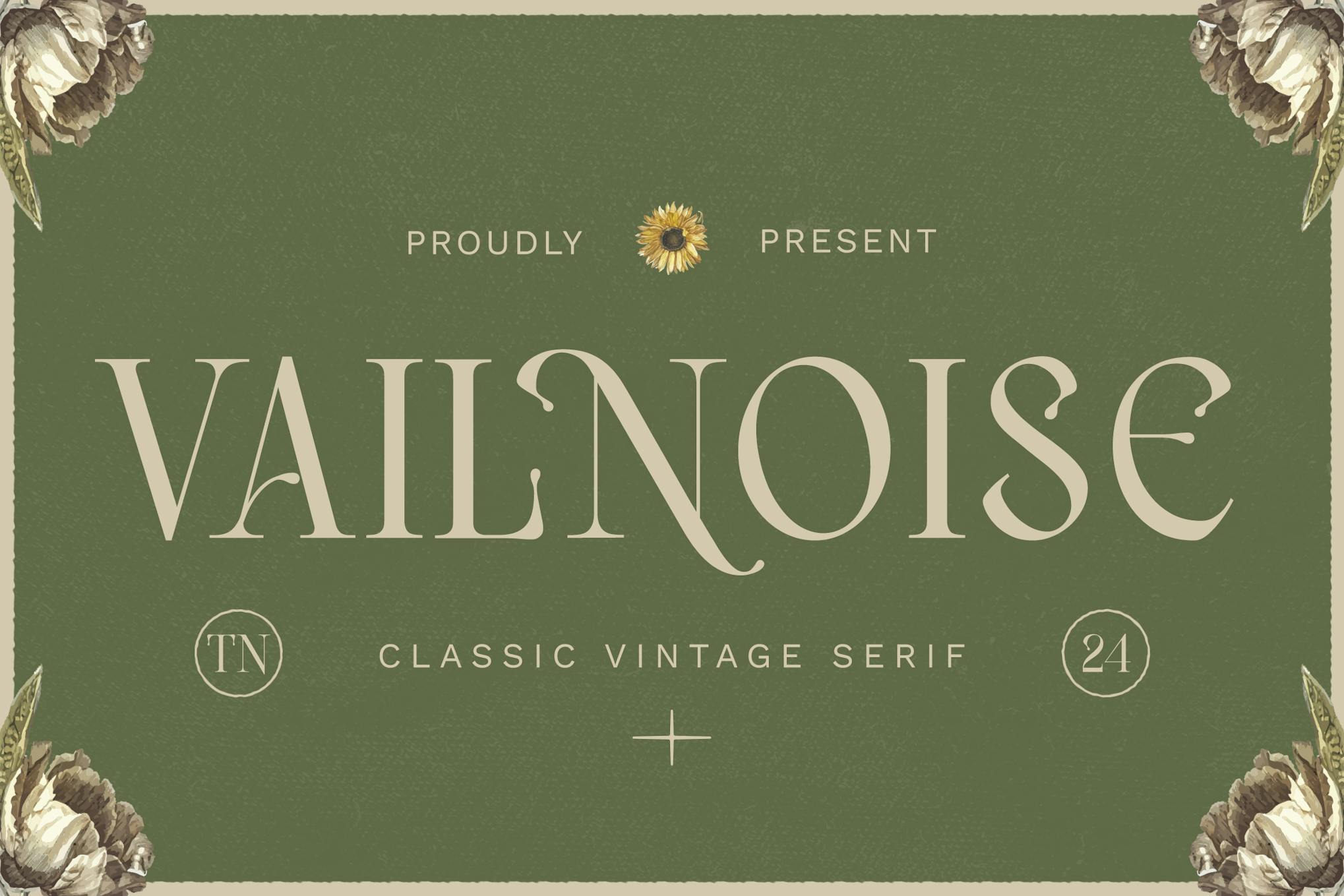 Vailnoise – Classic Vintage Serif