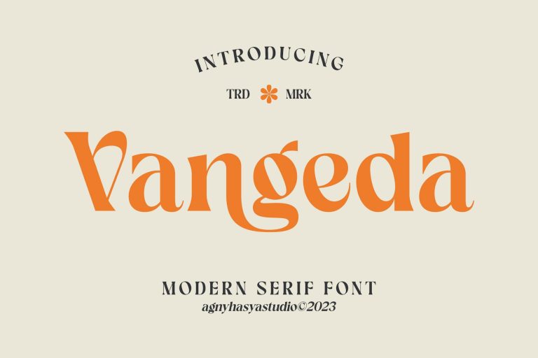 Vangeda – Modern Serif Font
