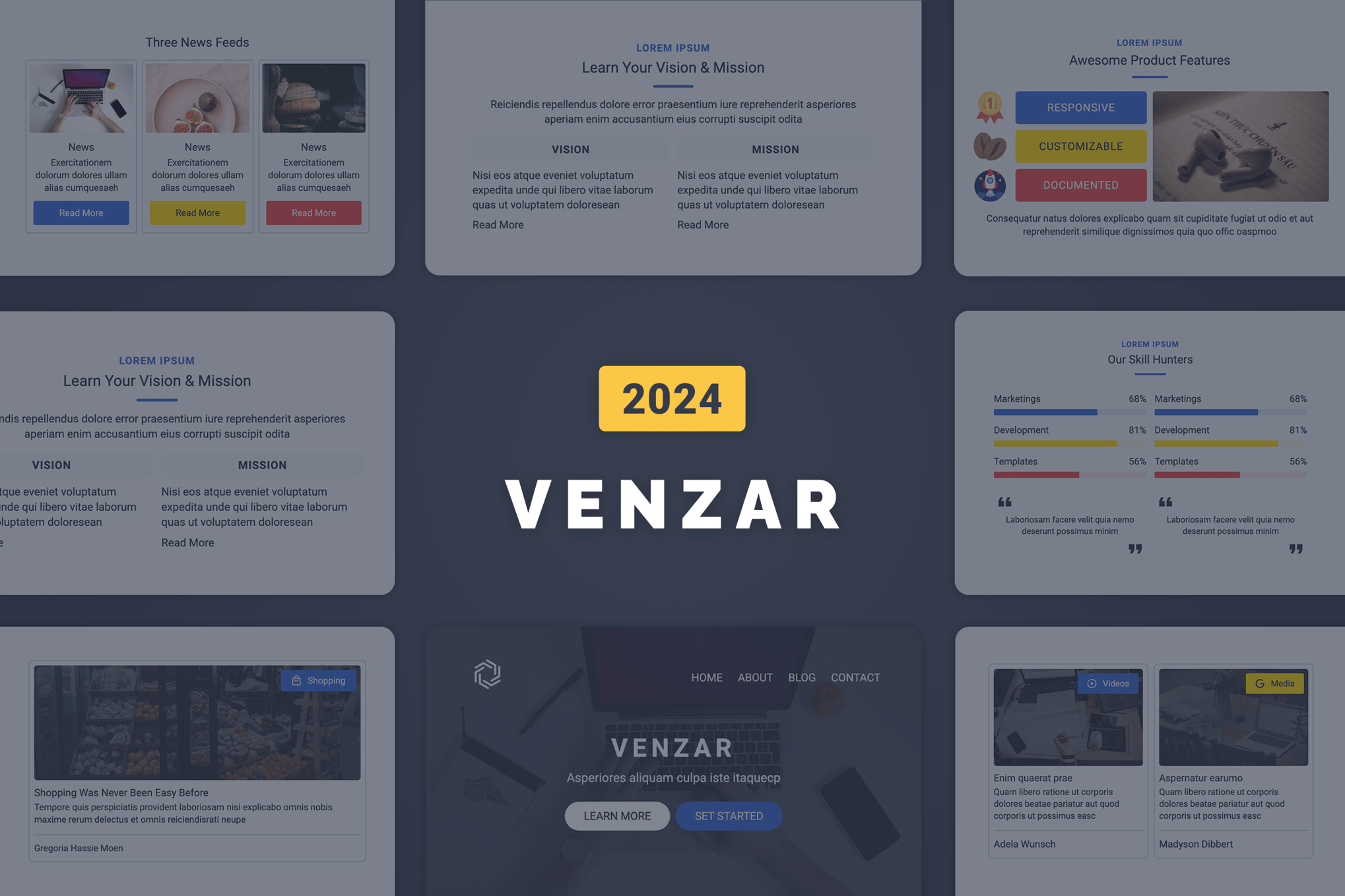 Venzar Responsive Email Template