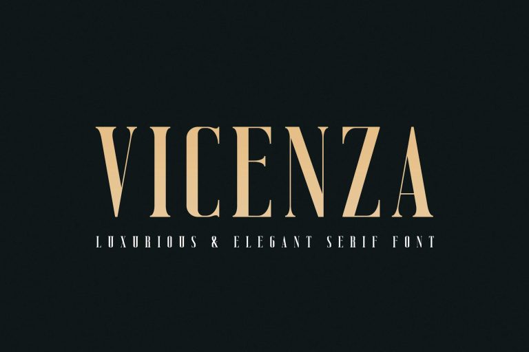 Vicenza – Elegant Serif
