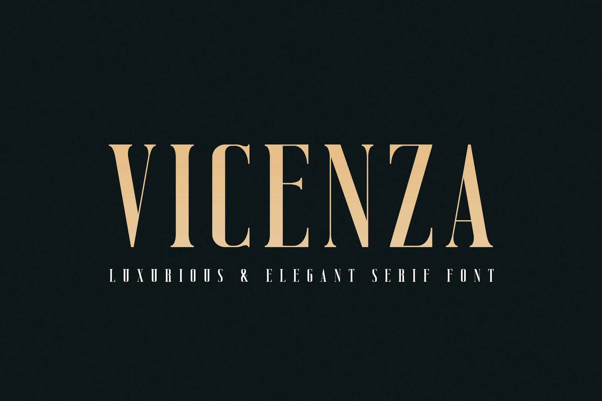 Vicenza – Elegant Serif