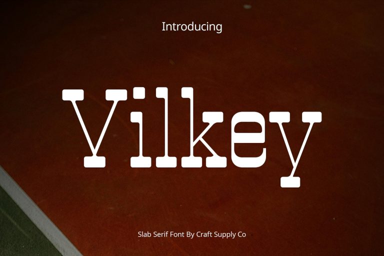 Vilkey – Slab Serif