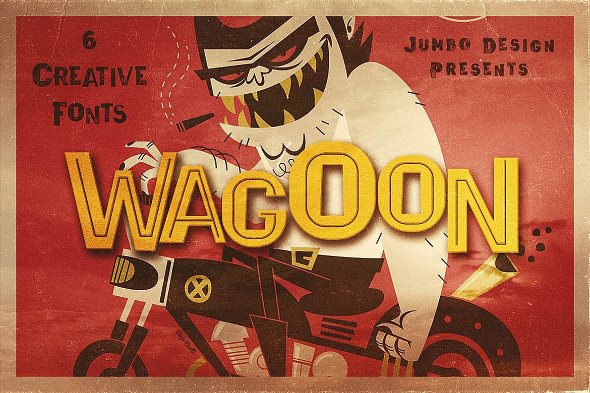 Wagoon – Funny Style Font
