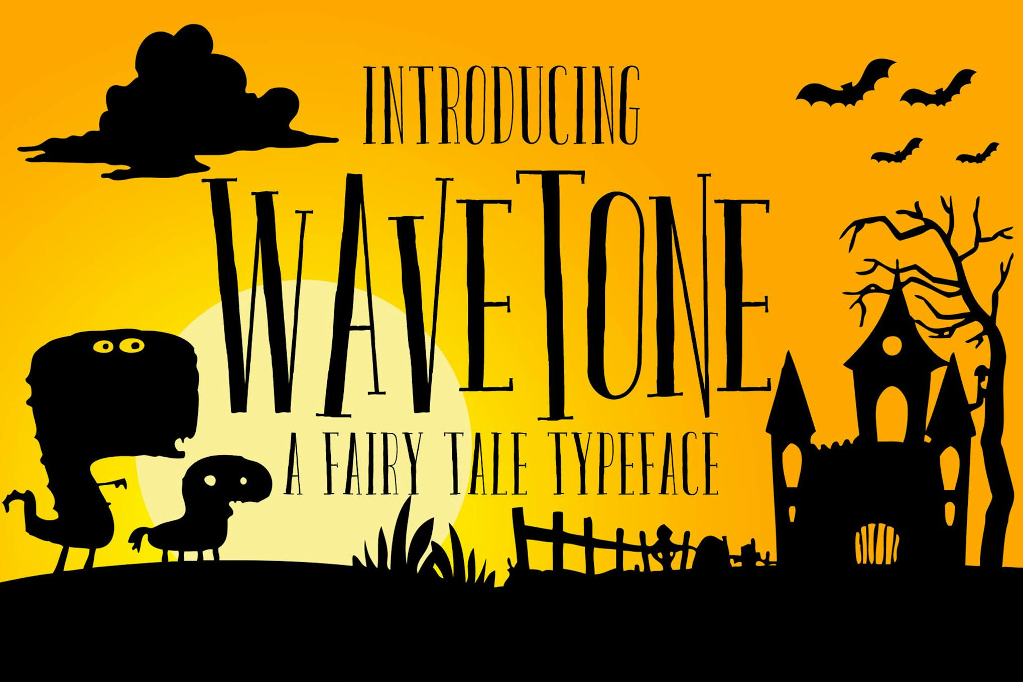 Wavetone Typeface