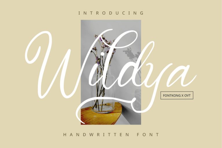 Wildyaa – Handwritten Font