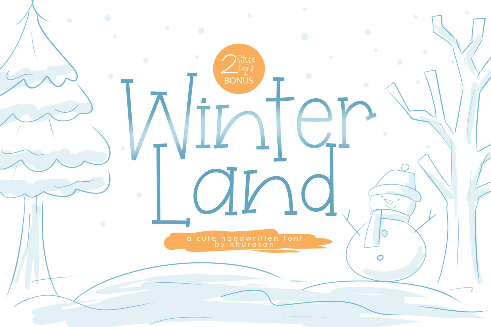 WinterLand Font