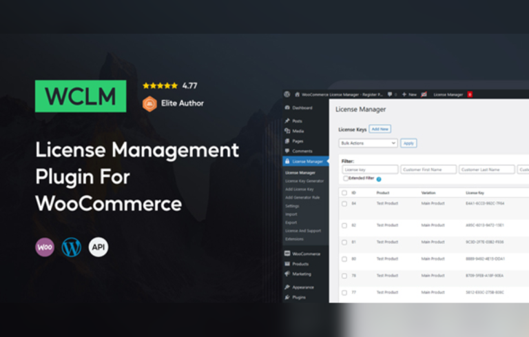 WooCommerce License Manager
