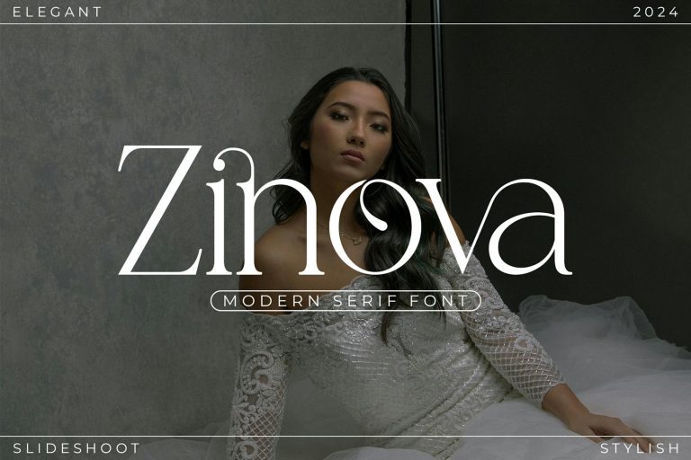 Zinova Modern Serif  Font